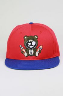 Entree Entree LS Teddy Red And Blue Snap Back