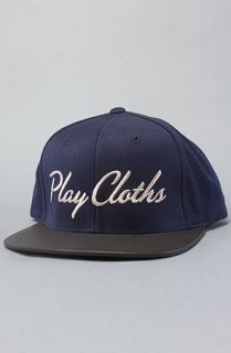 Play Cloths The Hand Written Snapback Hat in Dress Blues  Karmaloop