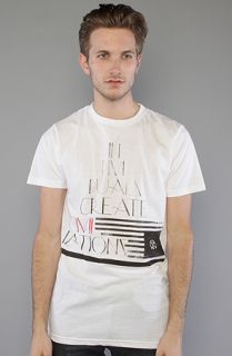 Civil The Individuals Tee in White Concrete