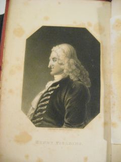 1849 THE WORKS OF HENRY FIELDING   ILLUSTRATED