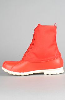 Native The Jimmy Duck Boot in Torch Red