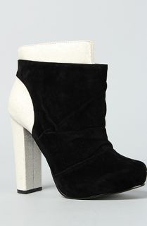 Sole Boutique The Mills Boot in Black and White