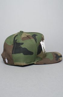 Creep Street The Filthy Snapback Cap in Camo