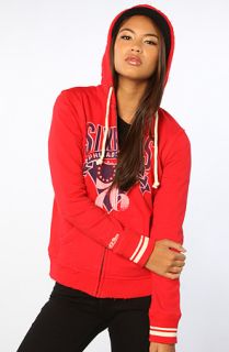  ness the philly 76ers vintage zip hoody in red sale $ 17 95 $ 90 00