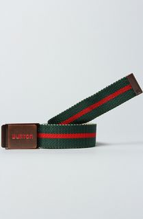 Burton The Striper Web Belt in Pine Crest