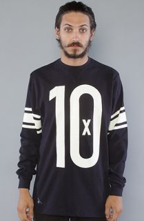 10 Deep The Elway Long Sleeve Tee in Dark Navy