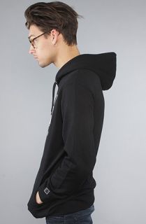 WeSC The Overlay Hoody in Black Concrete