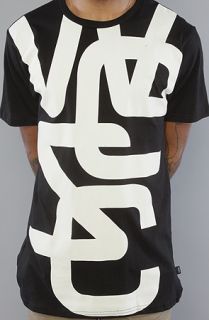 WeSC The Overlay Biggest Tee in Black