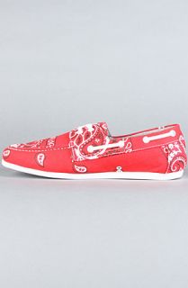 Study The Bandana Dock Sneaker in Red