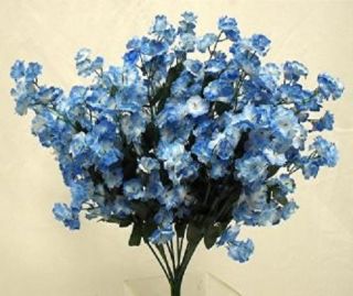  Breath Flowers Gypso Filler Gypsophila Wedding Light Blue Cream