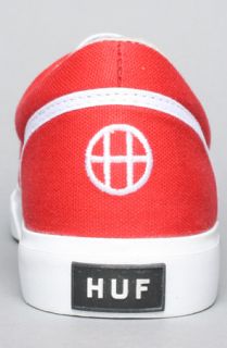 HUF The Genuine Sneaker in Red Concrete