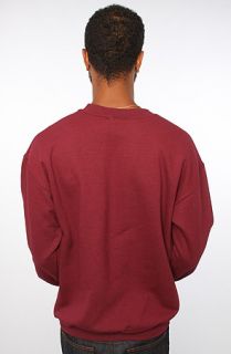 Civil The Hand of Faith Crewneck in Maroon