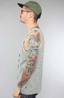 WeSC The TeleWeSCION Overlay Tank in Pale Grey