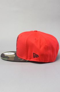 RockSmith The RST Troop Snapback New Era Cap in Red