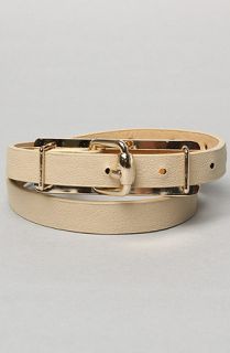 remi & reid The Nassau Belt in Beige Concrete