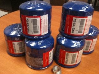 Honda S2000 Genuine Oil Filter with Washers 6 Pack