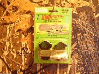 Rings KWIK SITE 1 See Thru For Remington Model Seven Bolt Action 22120