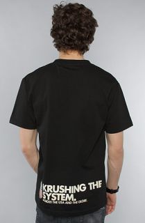 Dissizit The Train Crusher Tee in Black