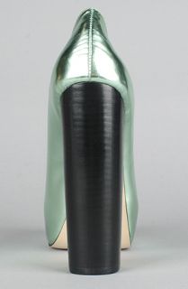 Senso Diffusion The Saffir Shoe in Pale Green Chrome