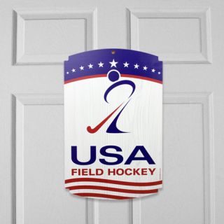 click an image to enlarge u s field hockey 11 x 17 wood sign support
