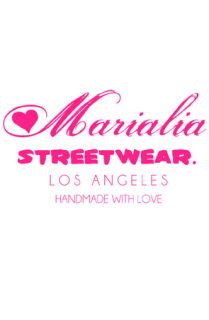 MARIALIA Hot Pink Beanie with Studs Concrete