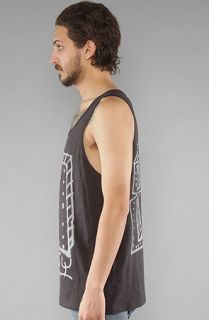 Obey The Vato Posse Slub Tank in Jet Black