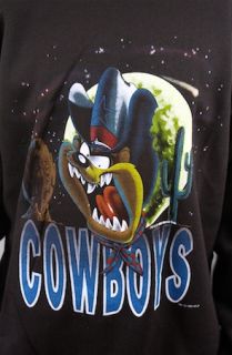 And Still x For All To Envy Vintage 90s Dallas Cowboys TAZ crewneck
