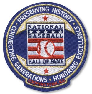 National Baseball Hall of Fame Induction Cooperstown Logo Jersey Patch