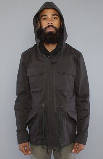 CHAMBERS The D28 Jacket in Charcoal Concrete