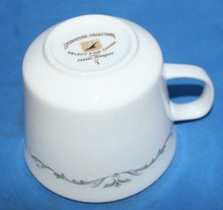 signature collection petite bouquet china cup