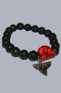 JbonClothingCo. Shark Tooth Lava Stone Red Rock