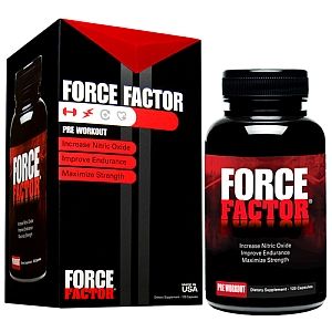 Force Factor Nitric Oxide Muscle Supplement 120 Count