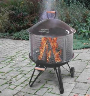 heatwave 28 portable fire pit firepit black