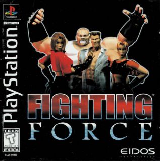 Fighting Force PS1 Great Condition Fast Shipping