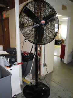 Industrial Pedestal Fan 115 Voltage 60 Hz 1 Phase