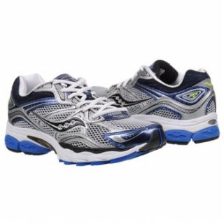 Athletics Saucony Mens ProGrid Omni 10 Silver/Royal 