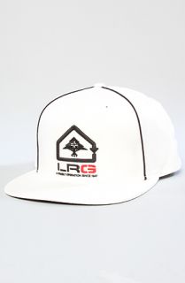 LRG Core Collection The Family OP Snapback Cap in White  Karmaloop