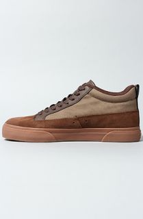 HUF The Clarence Sneaker in Military Brown