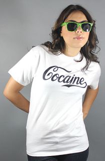 Forever Strung Cocaine II TeeWhite Concrete