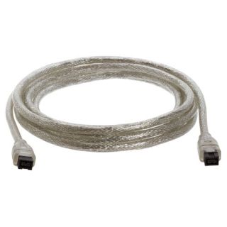 10FT FIREWIRE 800 800 CABLE 9 to 9 PIN 10 IEEE1394B 10 FT Clear