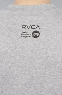 RVCA The Extinguisher Tee in Athletic Heather