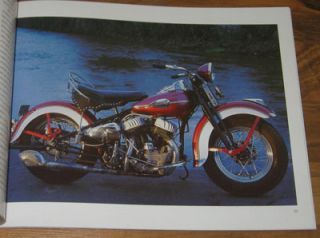Harley Davidson History Book Flathead Panhead Knucklehead Sportster