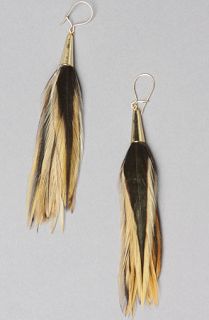 Serefina The Duster Earring in Tan Concrete