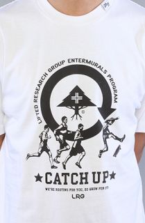 LRG The Catch Up Tee in White Concrete