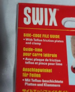 Swix Side Edge File Guide 4 Side Edge 86 Degree Skis and Boards
