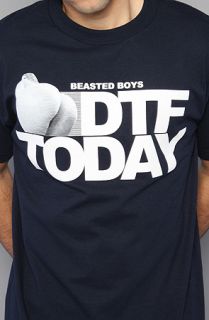 Beasted The DTF Tee in Navy Concrete Culture