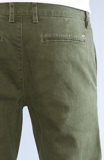 Obey The Juvee Chino Pants in Olive Concrete