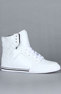 SUPRA The Youth Skytop Sneaker in White
