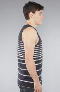 RVCA The Charter Tank in Dark Navy Concrete