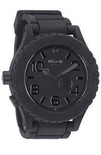 Nixon The Rubber 5130 Watch in Black Concrete